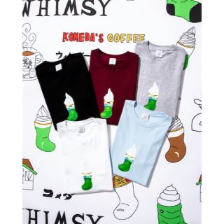 WHIMSY - WHIMSY×コメダ珈琲　コラボTシャツ(XL)