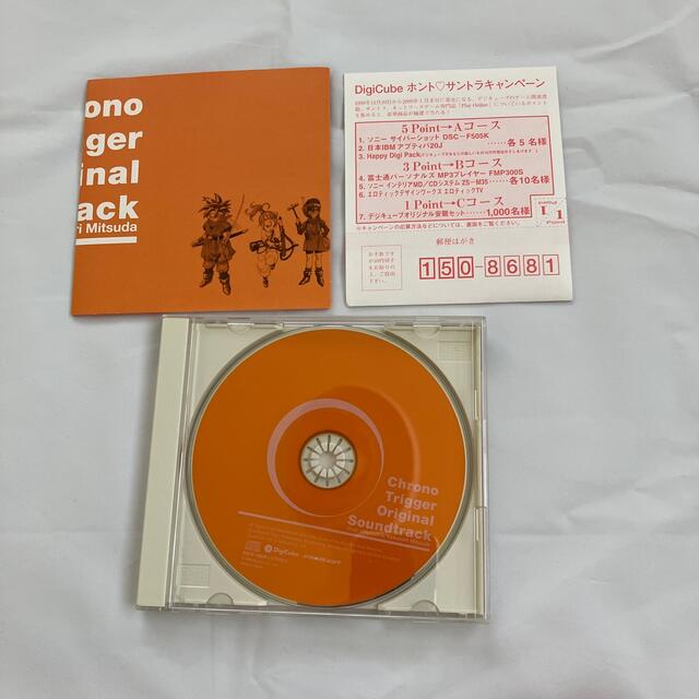 SQUARE ENIX(スクウェアエニックス)のクロノ・トリガー オリジナル・サウンドトラック エンタメ/ホビーのCD(ゲーム音楽)の商品写真