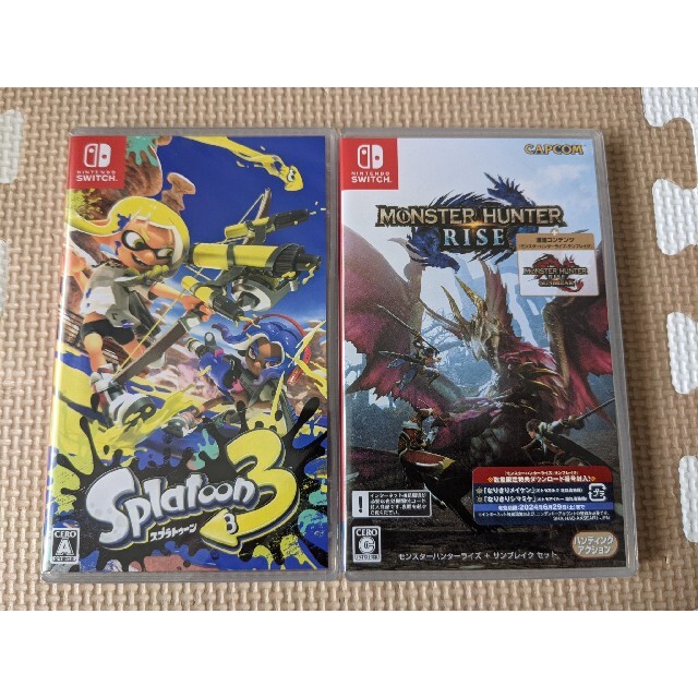 ブランドのギフト 任天堂 - モンスターハンターライズ スプラトゥーン3 家庭用ゲームソフト ブランドのギフト 任天堂 - モンスターハンターライズ スプラトゥーン3 家庭用ゲームソフト