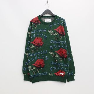 即完売品【WACKOMARIA】薔薇JACQUARD SWEATER