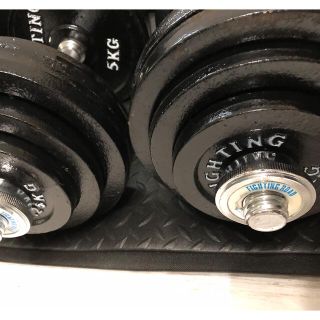 ダンベル 可変式 ブラック 60kgセット 30kg×2個 離島不可 値下げ不可の ...