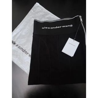 Alexander Wang - 新品未使用 アレキサンダーワン ロゴミニスカート ...