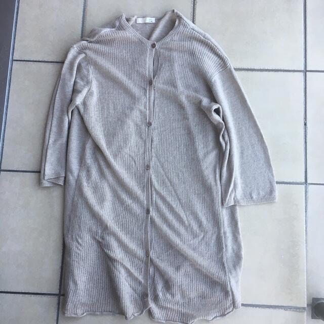nest Robe - 1度着用 nest Robe ネストローブ フェイクレイヤードロングカーディガン