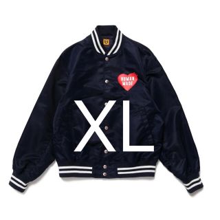 ヒューマンメイド(HUMAN MADE)のHUMAN MADE NYLON STADIUM JACKET "Navy"(ナイロンジャケット)