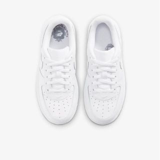 ナイキ(NIKE)のNIKE FORCE 1 ナイキ フォース  キッズ　18㎝　ホワイトスニーカー(スニーカー)