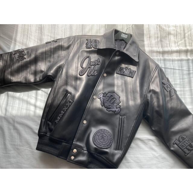 kith 10th Leather Coaches Jacket