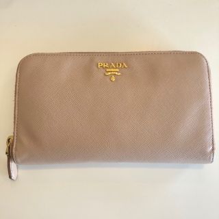 プラダ(PRADA)のPRADA プラダ 長財布 サフィアーノ メタル CAMMEO 商品保証カード付(財布)