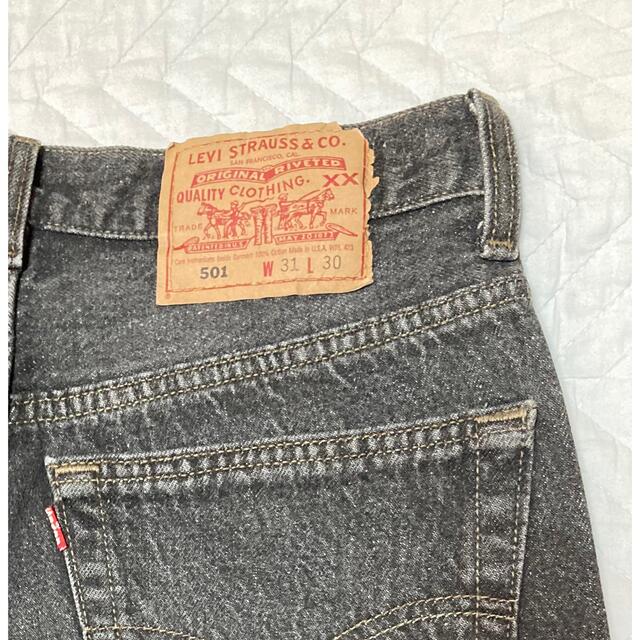 VINTAGE levis black 501