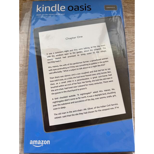 Kindle Oasis 色調調節ライト搭載wifi 32GB 広告つき第１０世代