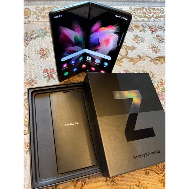 海外版GALAXY Z fold3 256GB シングルsimフリー - スマートフォン本体