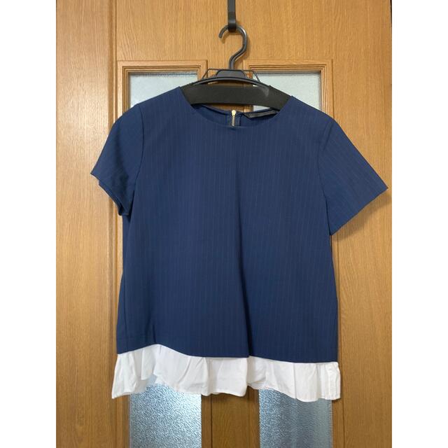 ZARA(ザラ)のzara半袖ブラウス レディースのトップス(シャツ/ブラウス(半袖/袖なし))の商品写真