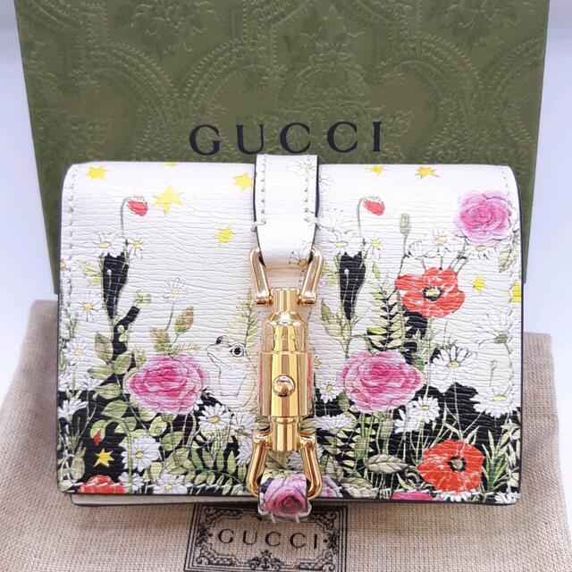 Gucci(グッチ)のGUCCI × ヒグチユウコ  グッチ 二つ折り財布 645536 ジャッキー レディースのファッション小物(財布)の商品写真