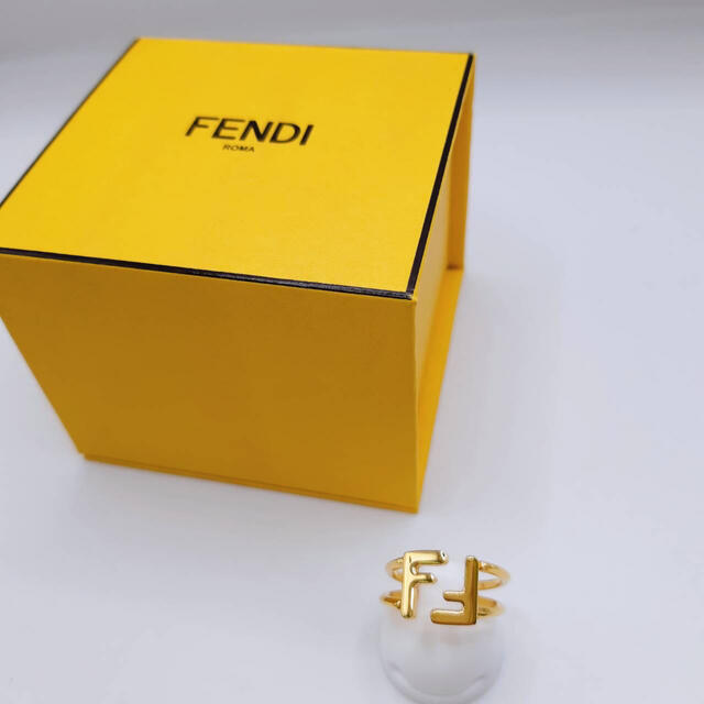 フェンディ　FENDI FFリング　GP 2個セット　指輪