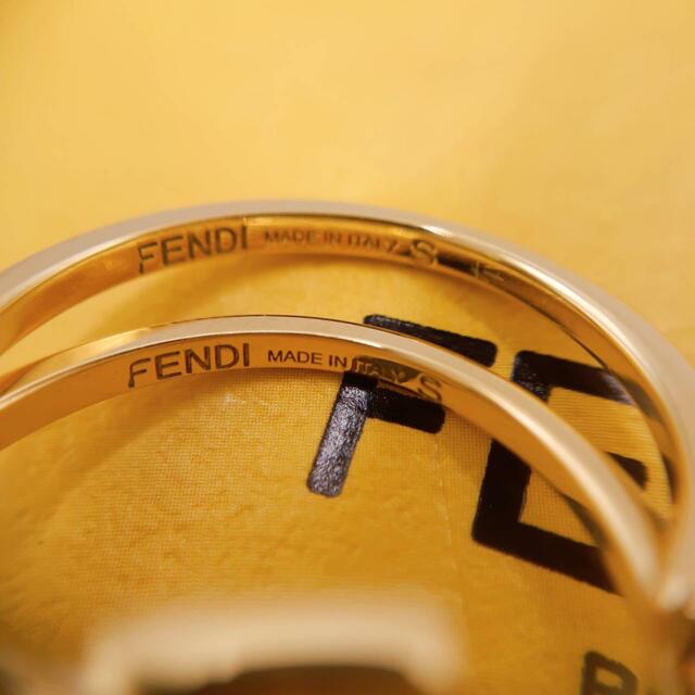フェンディ　FENDI FFリング　GP 2個セット　指輪