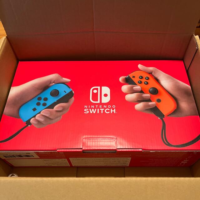 新品未開封Switch 任天堂スイッチ本体 ニンテンドウ　ネオンブルー/レッド