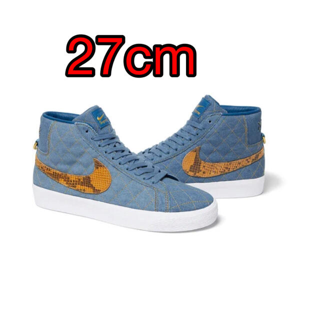 Supreme®/Nike SB Blazer Mid denim 27