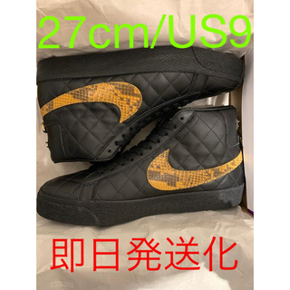 シュプリーム(Supreme)のSupreme × Nike SB Blazer Mid "Black"(スニーカー)