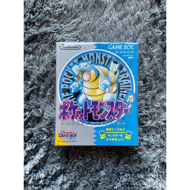 新発売の ポケットモンスター 青 新品未開封 携帯用ゲームソフト