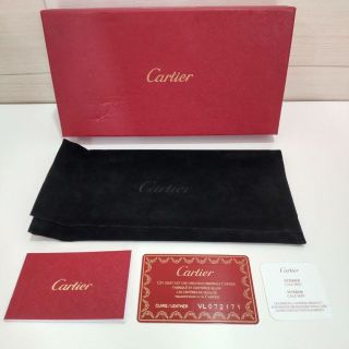 カルティエ(Cartier)のカルティエ　長財布　空箱　カード　保存袋　GJ46(財布)