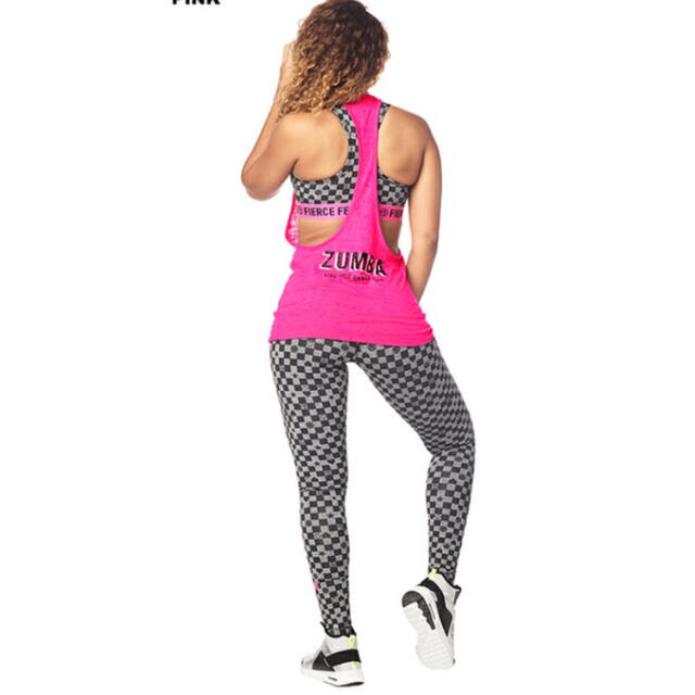 Zumba(ズンバ)のZUMBA Dance Bold Long Leggings ズンバ　レギンス レディースのレッグウェア(レギンス/スパッツ)の商品写真