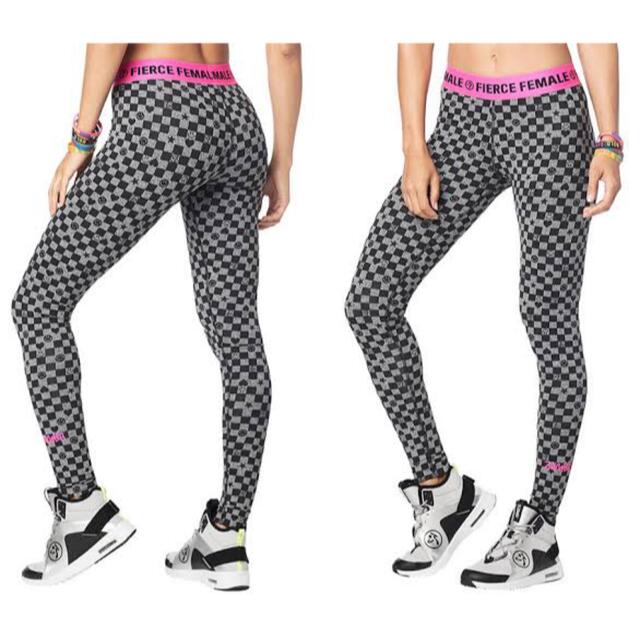 Zumba(ズンバ)のZUMBA Dance Bold Long Leggings ズンバ　レギンス レディースのレッグウェア(レギンス/スパッツ)の商品写真