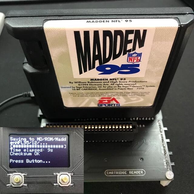 CartridgeReaderレトロゲームROM吸出し機ファミコンアダプター付き