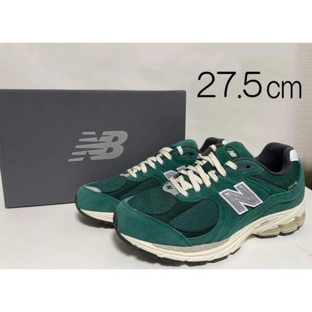 New Balance(ニューバランス)の【新品】27.5cm New Balance M2002RHB グリーン メンズの靴/シューズ(スニーカー)の商品写真