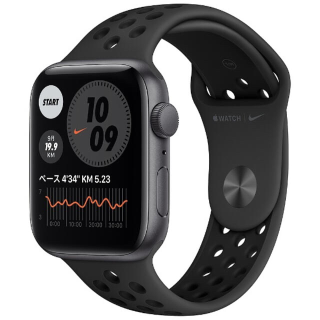 Apple WatchブラックNikeスポーツバンド スマホ/家電/カメラのスマホ/家電/カメラ その他(その他)の商品写真