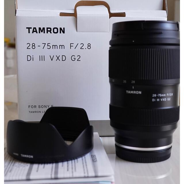 フルサイズ焦点距離【ほぼ新品】tamron 28-75mm f2.8 di III vxd g2