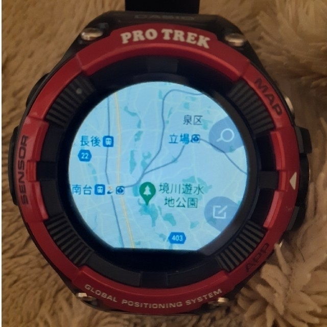 CASIO ProTrek smart WSD-F21 レッド # www.uig.sanjuandelrio.gob.mx
