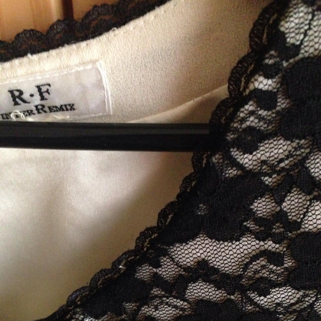 R・F(アールエフ)のお嬢さんカワイイ☆黒レースわんぴ レディースのスカート(ひざ丈スカート)の商品写真