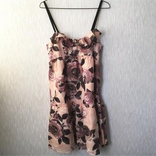 ジルスチュアート(JILLSTUART)の花柄ワンピース(ひざ丈ワンピース)