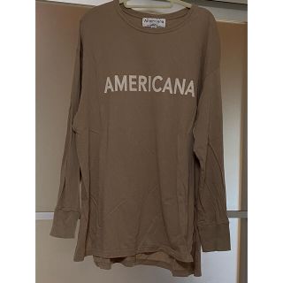 アメリカーナ(AMERICANA)のAMERICANA アメリカーナ　ロンT(Tシャツ(長袖/七分))