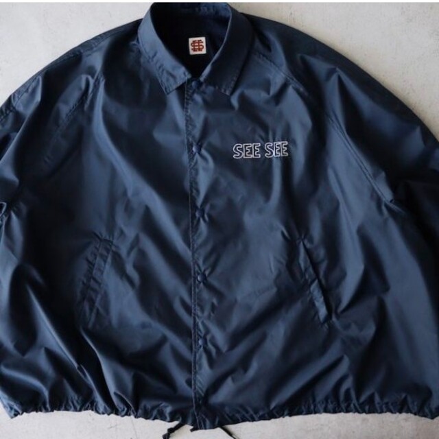 see see　5XL SUPER BIG COACH JACKET