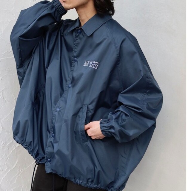 see see　5XL SUPER BIG COACH JACKET