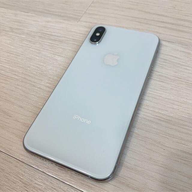 クーポン対象外】 お買得美品iPhoneXS 大容量256GB色はシルバー SIM