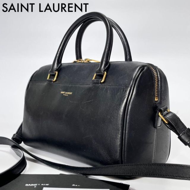 Saint Laurent - 【美品】サンローラン ベイビーダッフル ブラック