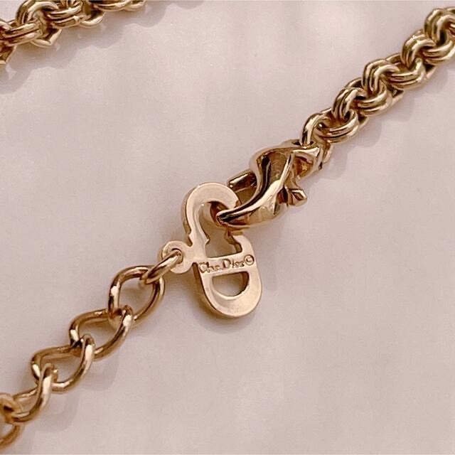 Dior ディオール ネックレス チョーカー CDロゴ ヴィンテージ 美品 - 3