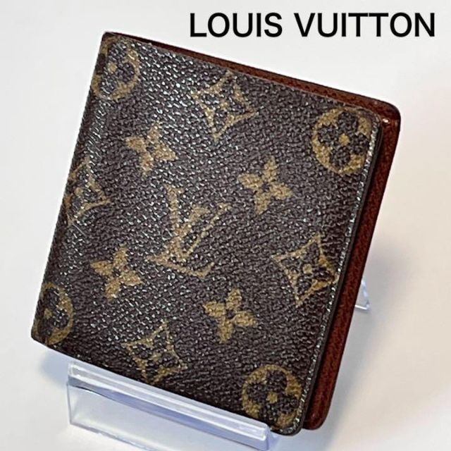 【美品】LOUIS VUITTON モノグラム　札入れ　M60929 折り