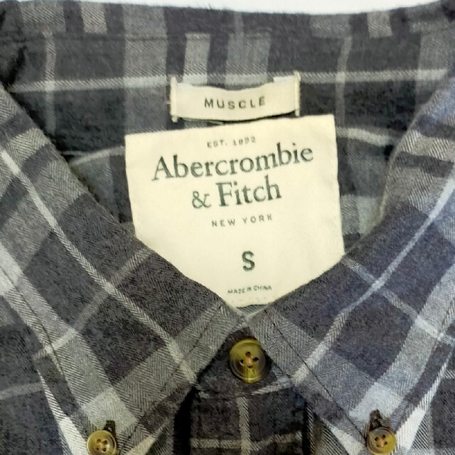 Abercrombie&Fitch(アバクロンビーアンドフィッチ)のAbercrombie&Fitch アバクロネルシャツ メンズのトップス(シャツ)の商品写真