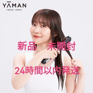 ヤーマン(YA-MAN)のヤーマン 超音波トリートメント シャインプロ ブラック HC-21(ヘアアイロン)