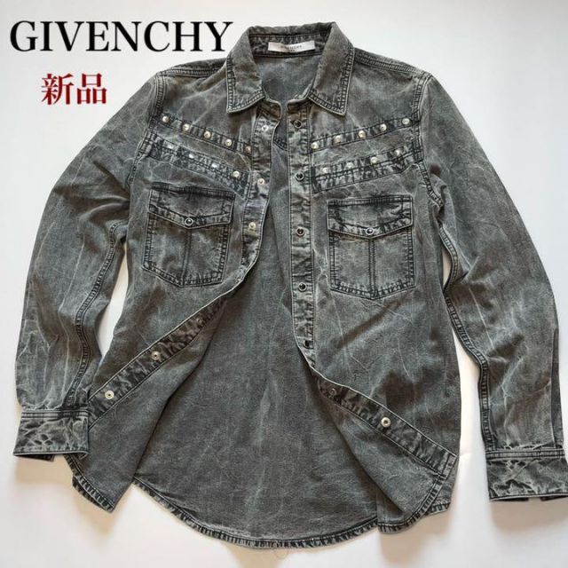 【新品タグ付き】GIVENCHY デニムシャツ Gジャン　ユニセックス