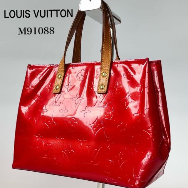 良品】LOUIS VUITTON ヴェルニ リードPM 赤 エナメル レッド 限定価格