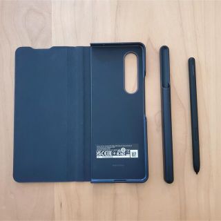 ギャラクシー(Galaxy)のペン有 美品★Flip Cover with Pen Galaxy Fold3用(Androidケース)