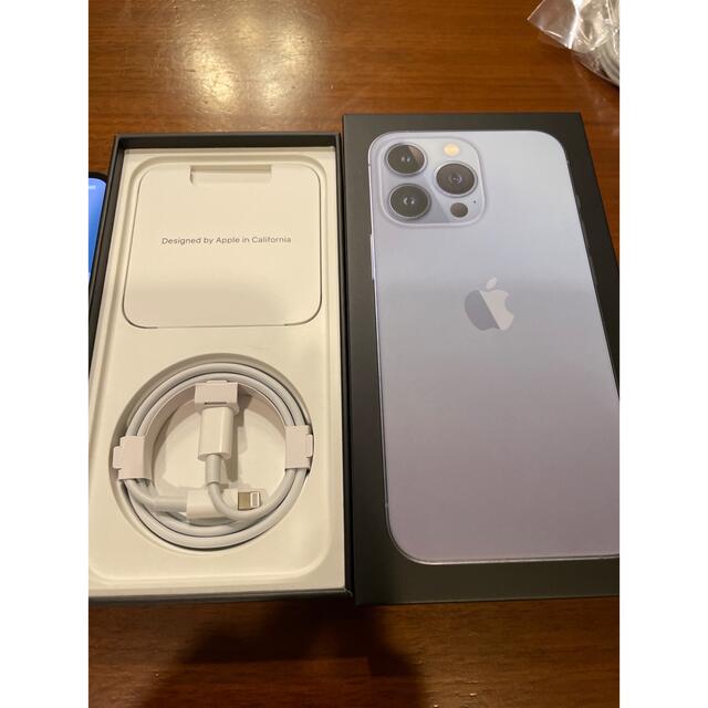 美品 Apple iPhone 13 Pro シエラブルー 128 GB au