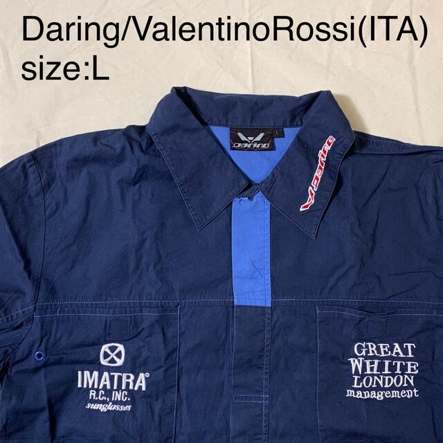 メンズDaring/ValentinoRossi(ITA)ビンテージレーシングシャツ