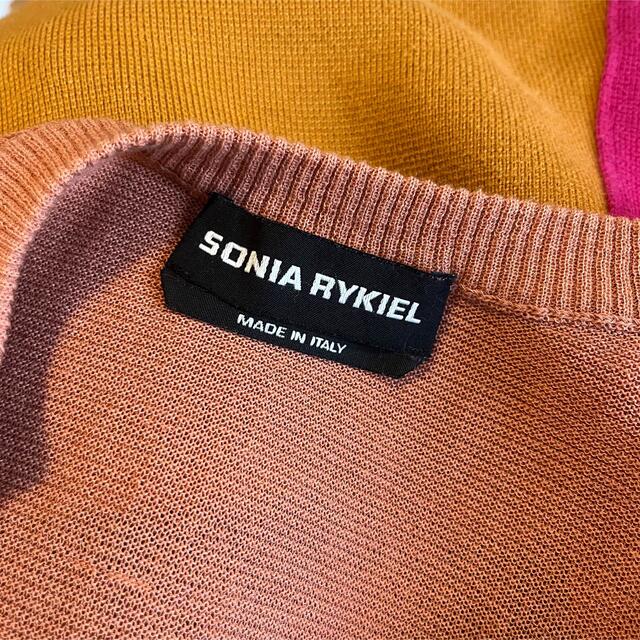 SONIA RYKIEL(ソニアリキエル)のソニアリキエル　SONIA RYKIEL ニット　ワンピース　チュニック レディースのワンピース(ひざ丈ワンピース)の商品写真