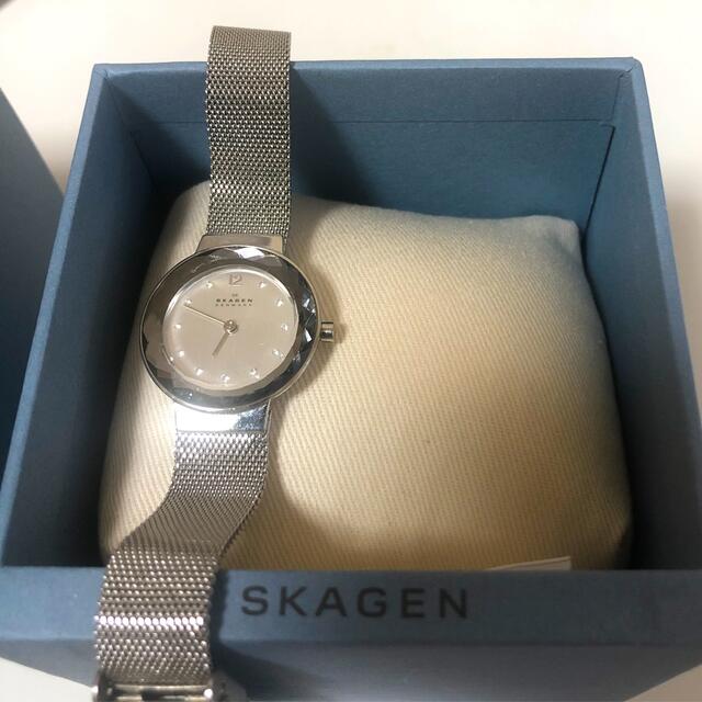 SKAGEN(スカーゲン)のSKAGEN LEONORA スチールメッシュウォッチ 腕時計 レディースのファッション小物(腕時計)の商品写真
