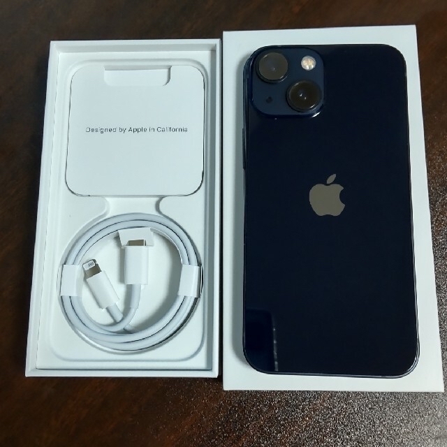 iPhone 13 mini ミッドナイト(美品)　Apple Store購入