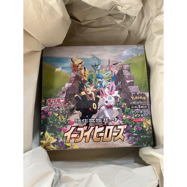 イーブイヒーローズ　BOX シュリンク付き　納品書付き　ポケモンカードゲーム